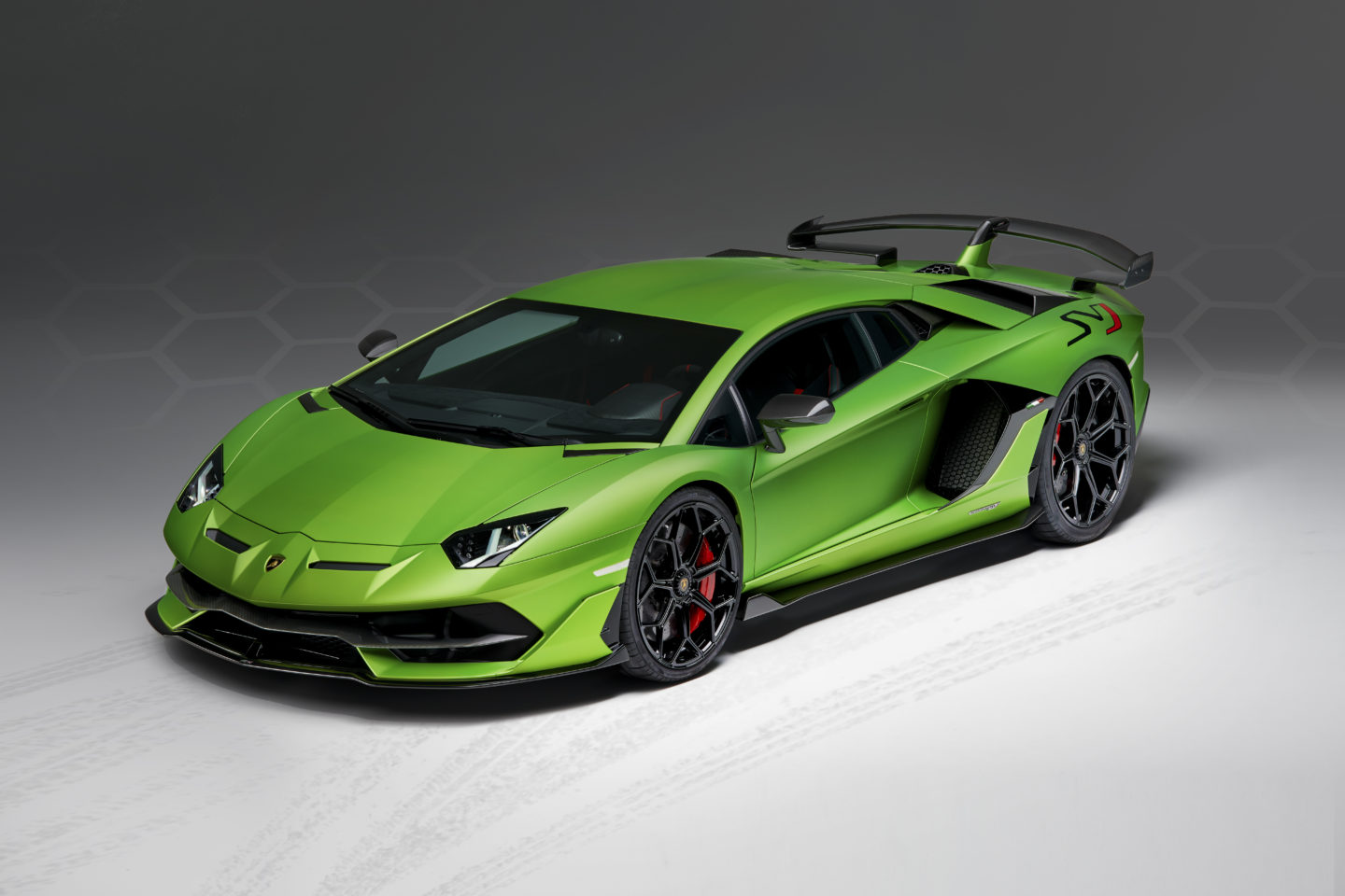 Lamborghini Aventador SVJ Green