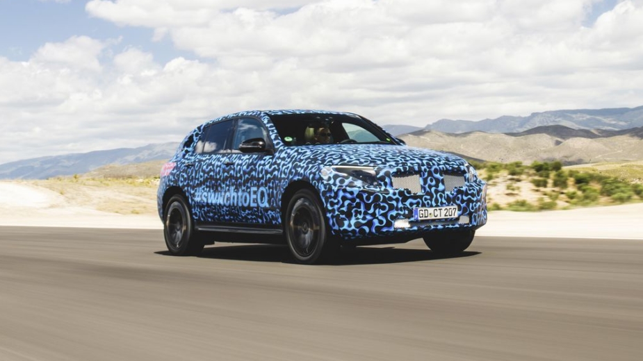 Mercedes EQC Protótipo Deserto Tabernas 2018