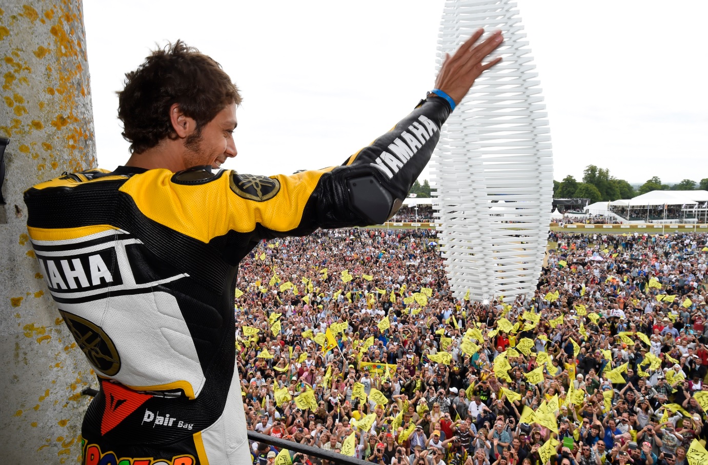 Valentino Rossi em Festival de Goodwood, 2015