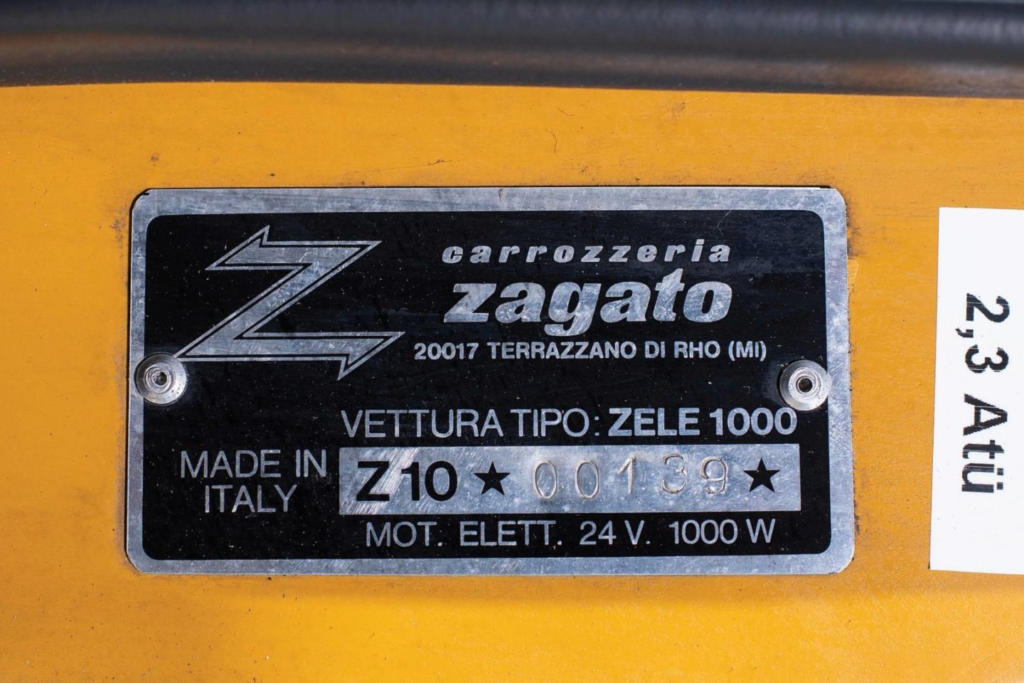 Zagato Zele 1974