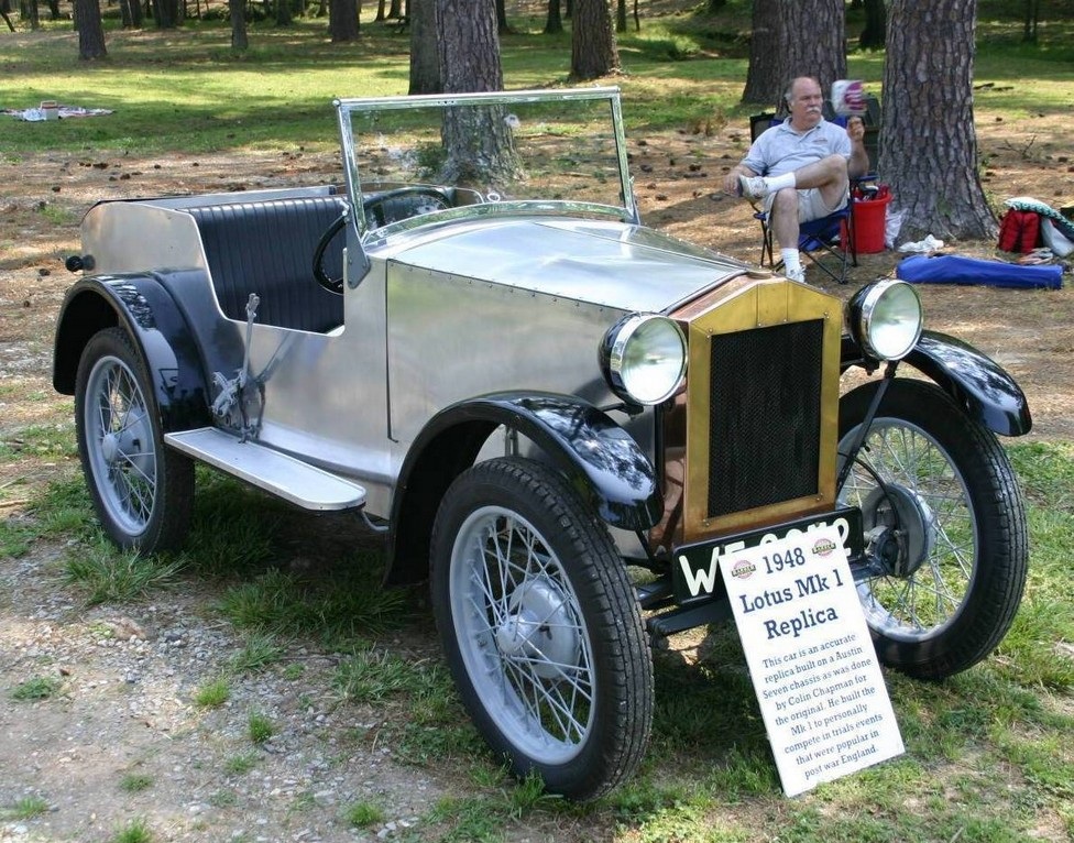 Lotus Mark I. Onde está o primeiro Lotus construído pelo seu fundador?