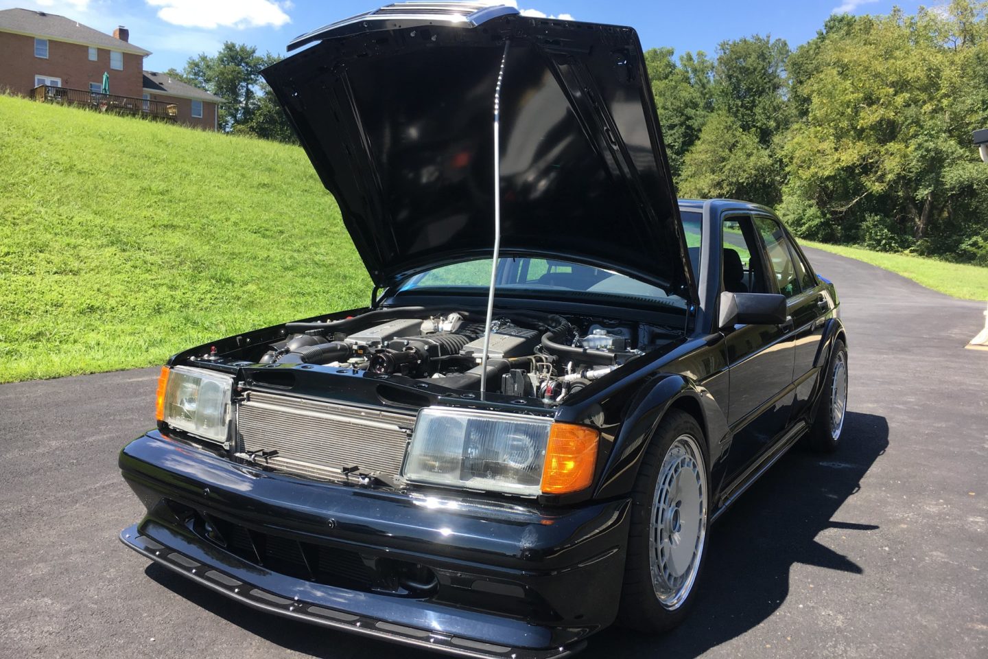 Mercedes-Benz 190E. C63 AMG, Frankenstein