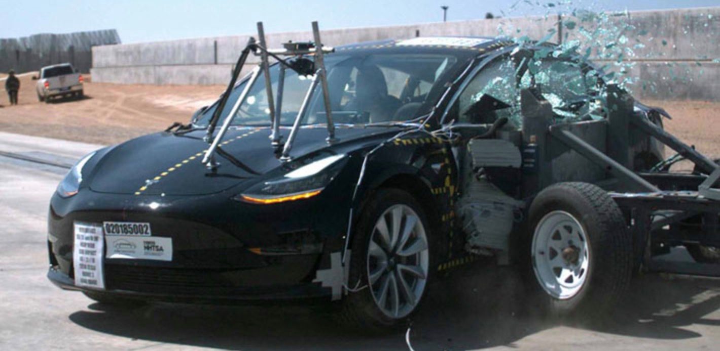 Tesla Model 3 Crash test