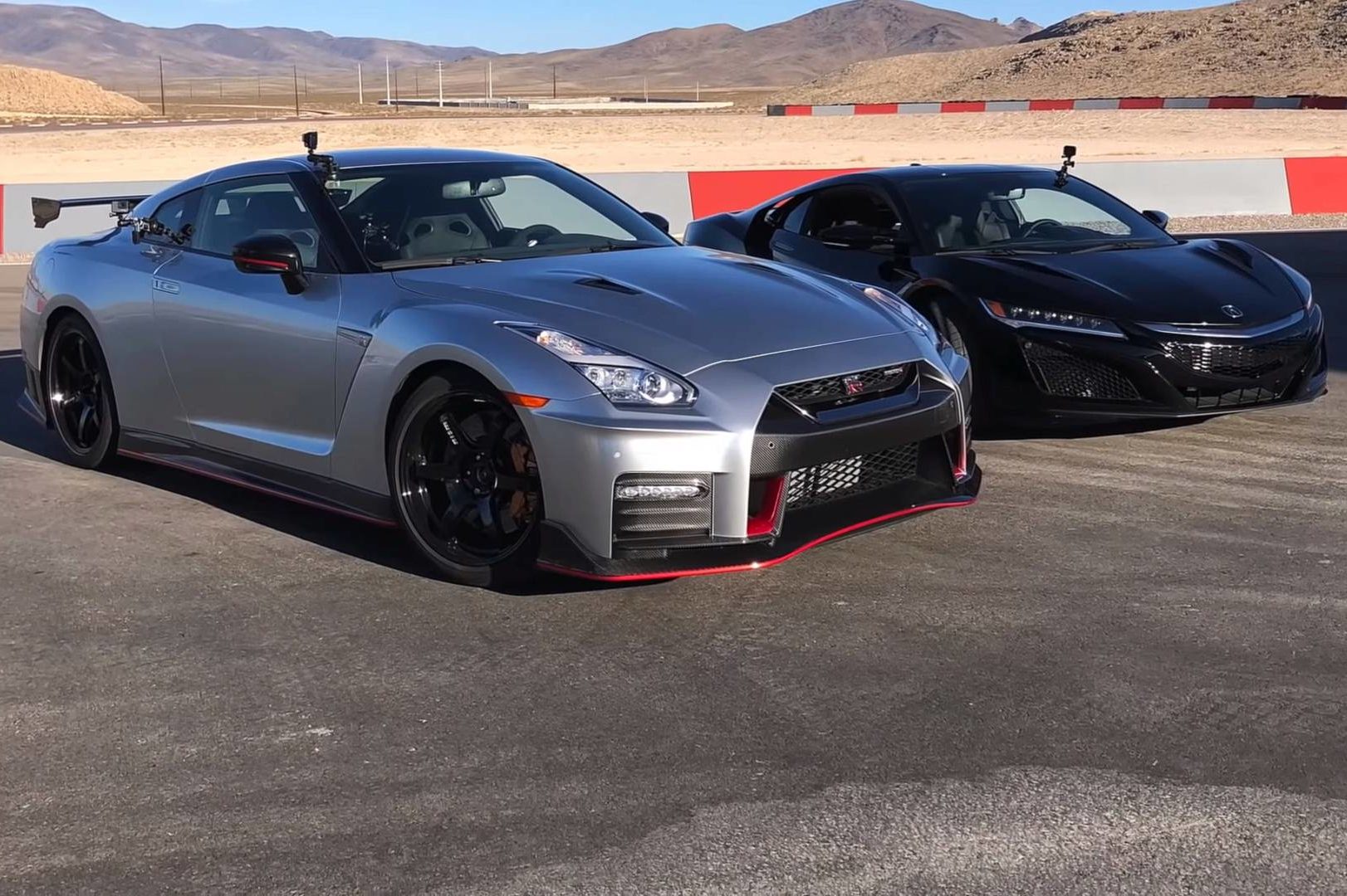 Acura NSX Nissan GT-R Nismo confronto 2018