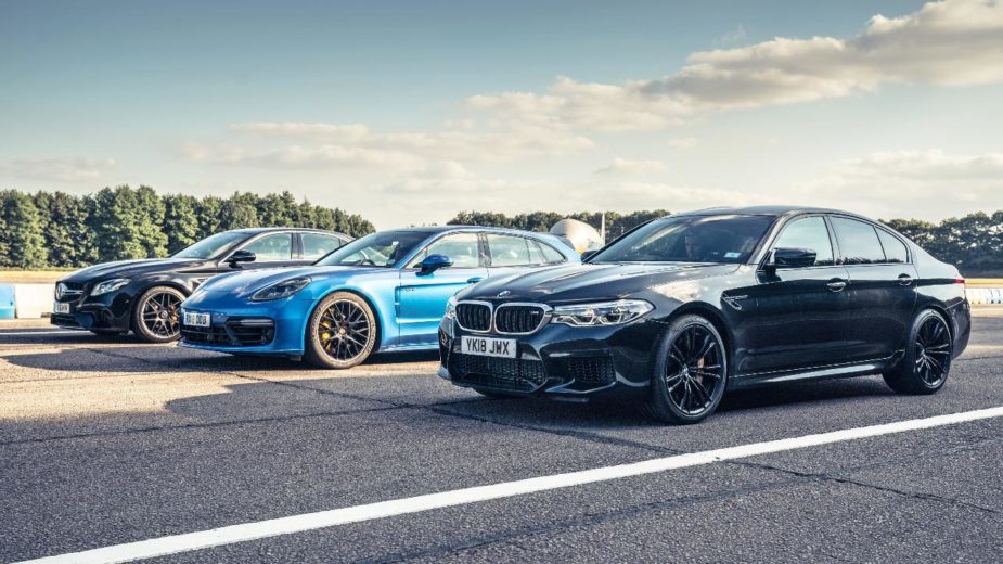 E63 S vs Panamera ST Turbo S E-Hybrid vs M5