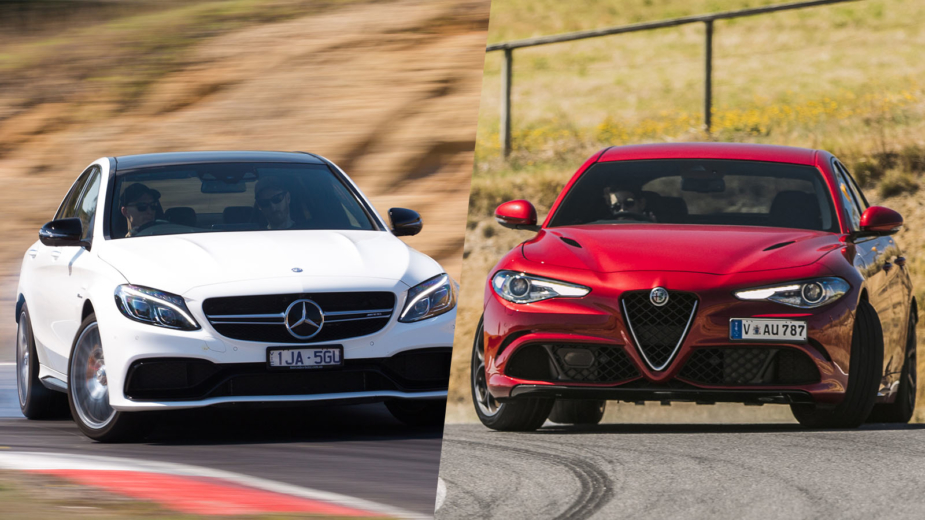 Alfa Romeo Giulia Quadrifoglio vs Mercedes-AMG C 63S