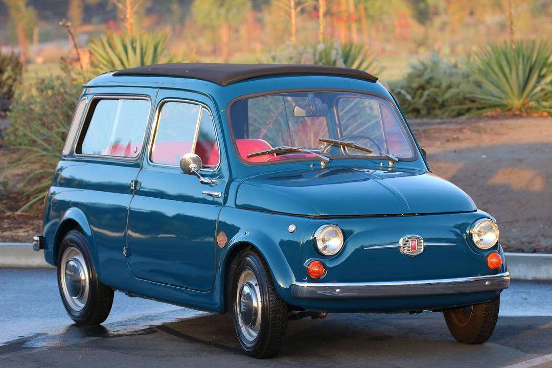 Fiat 500 Giardiniera EV Derelict