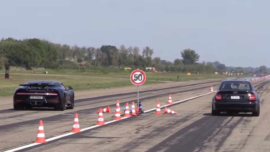 Audi S4 vs Bugatti Chiron