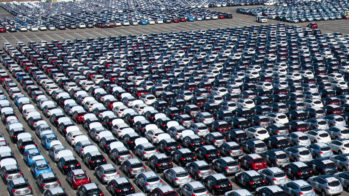 Vendas de automóveis caem em setembro