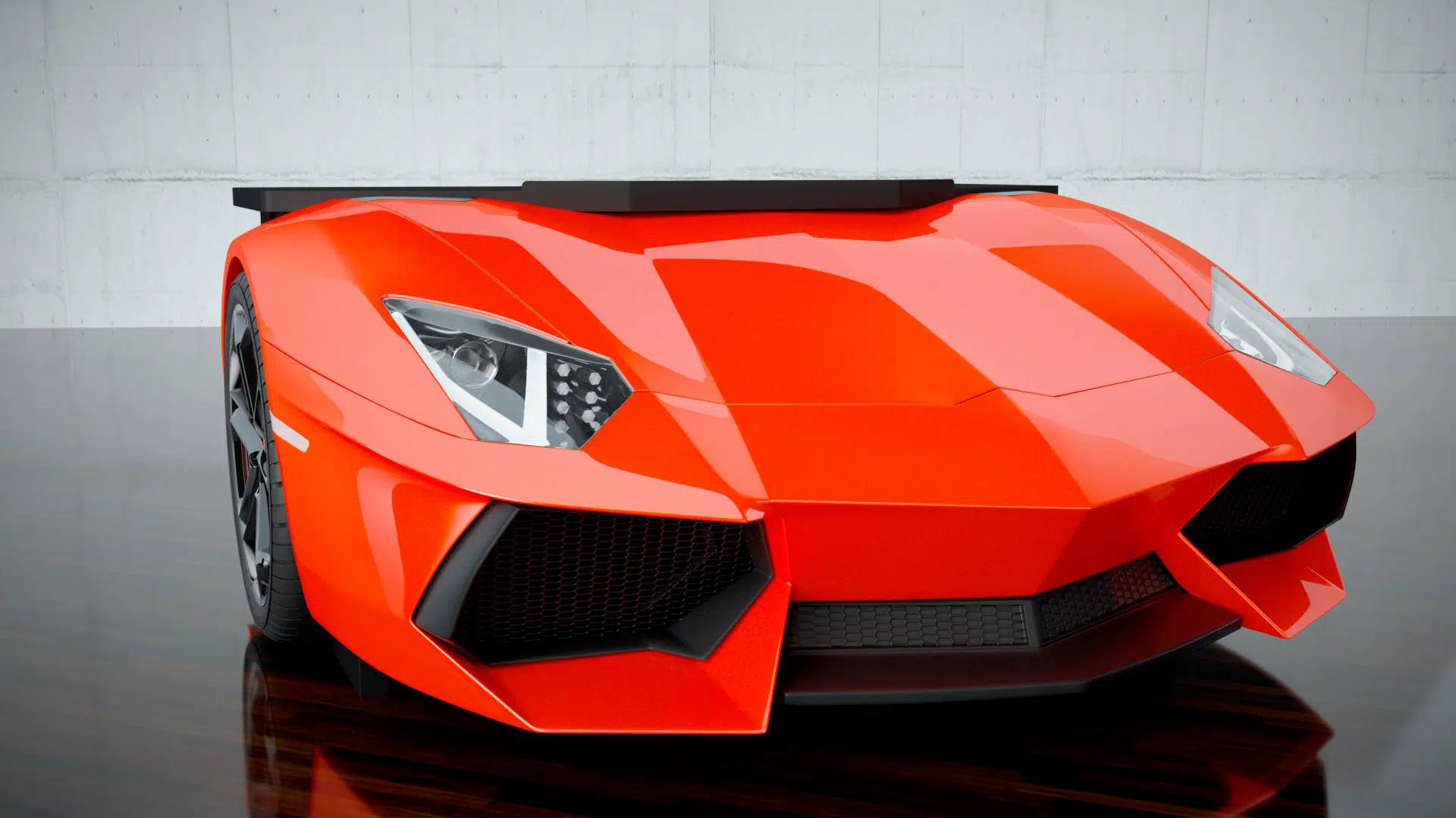 Lamborghini Aventador secretária