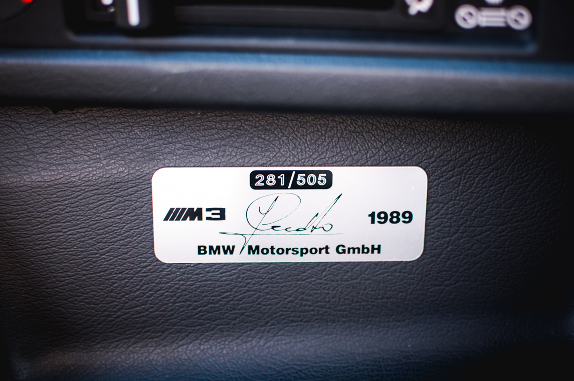 BMW M3 (E30) Johnny Cecotto Limited Edition