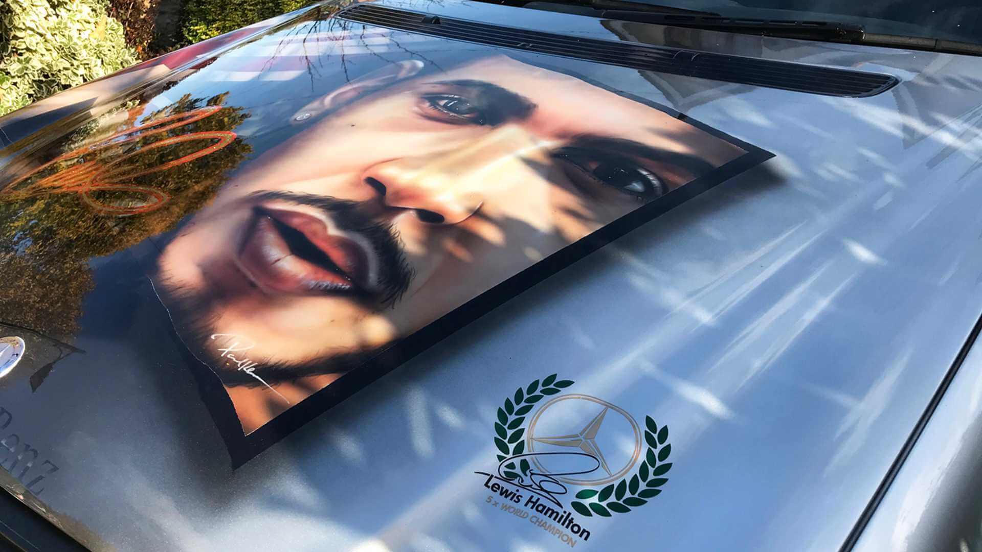 Mercedes-Benz CLK tributo a Lewis Hamilton
