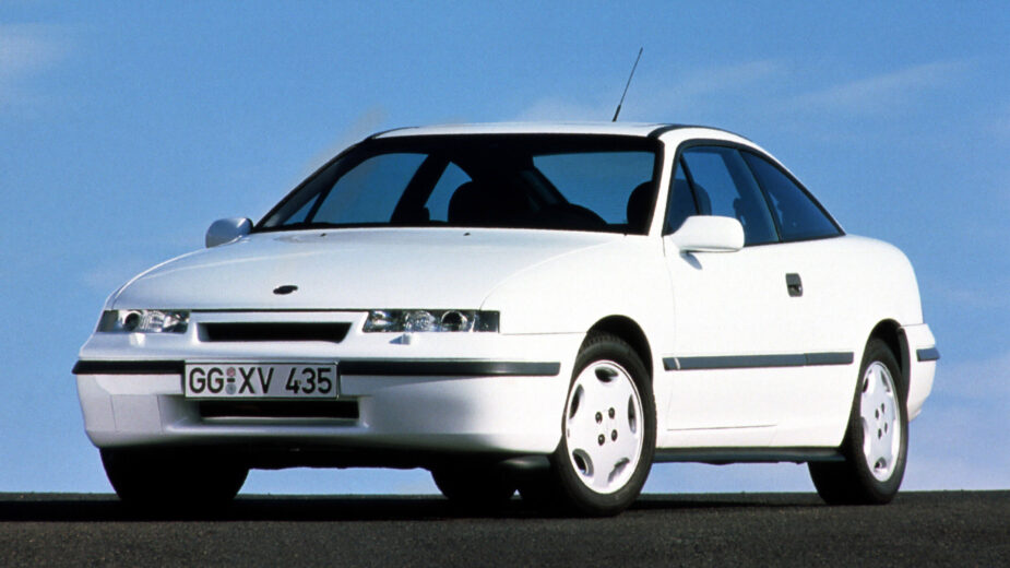 Opel Calibra frente 3/4