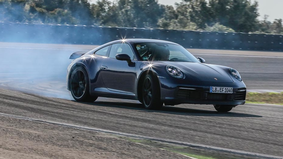 Porsche 911 (992) testes desenvolvimento