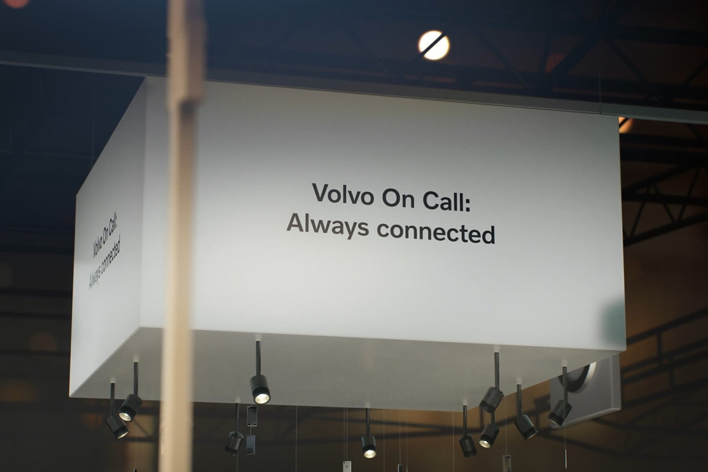 Stand da Volvo no Salão de Los Angeles 2018