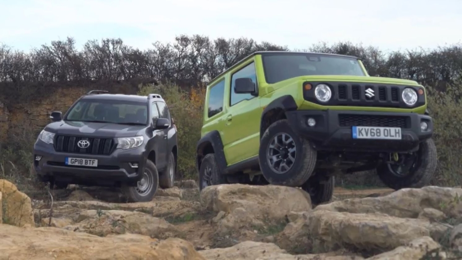 Suzuki Jimny vs Toyota Land Cruiser Utility