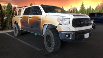 Toyota Tundra incêndios