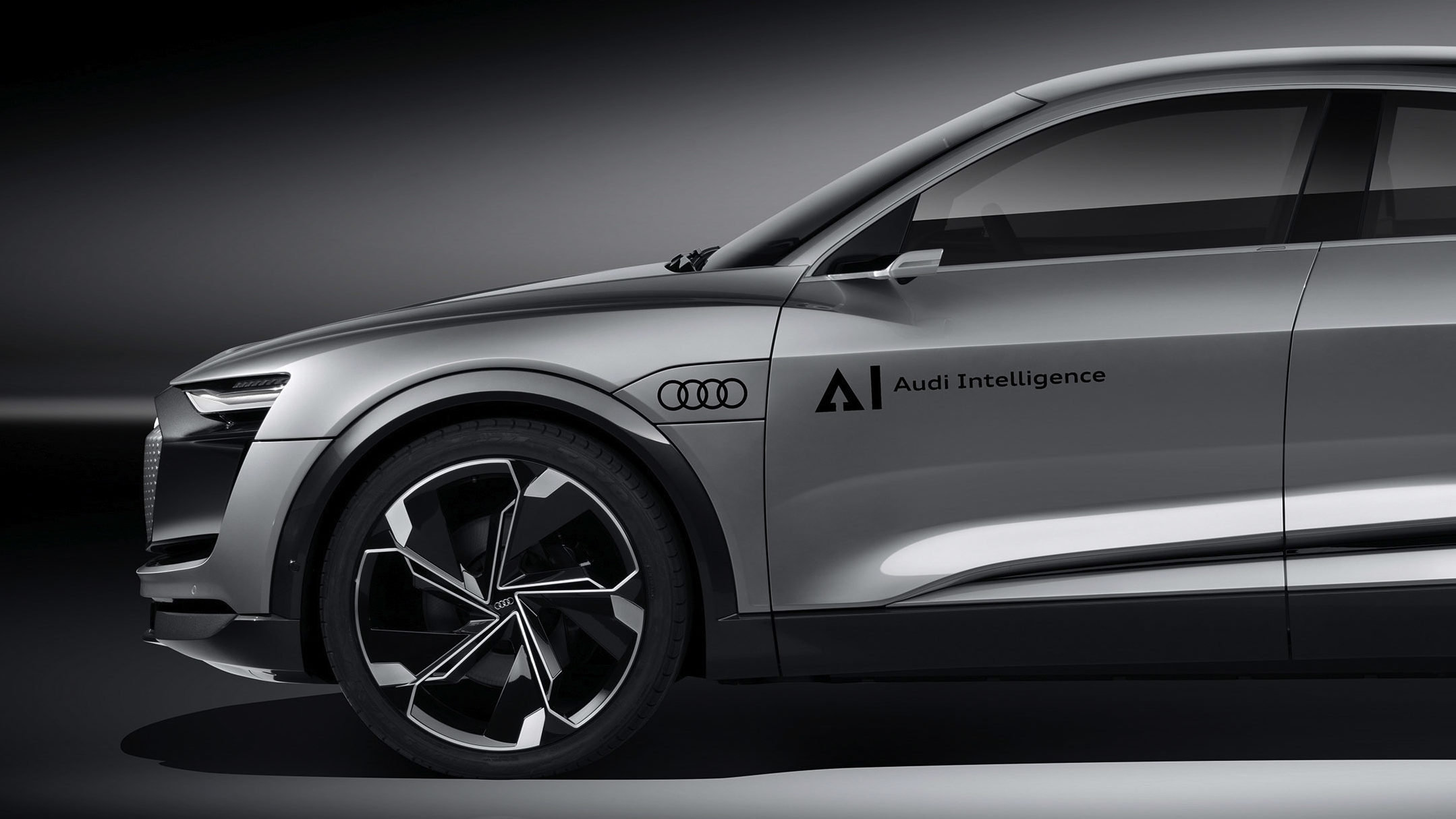 Audi Elaine com Logotipo Audi AI