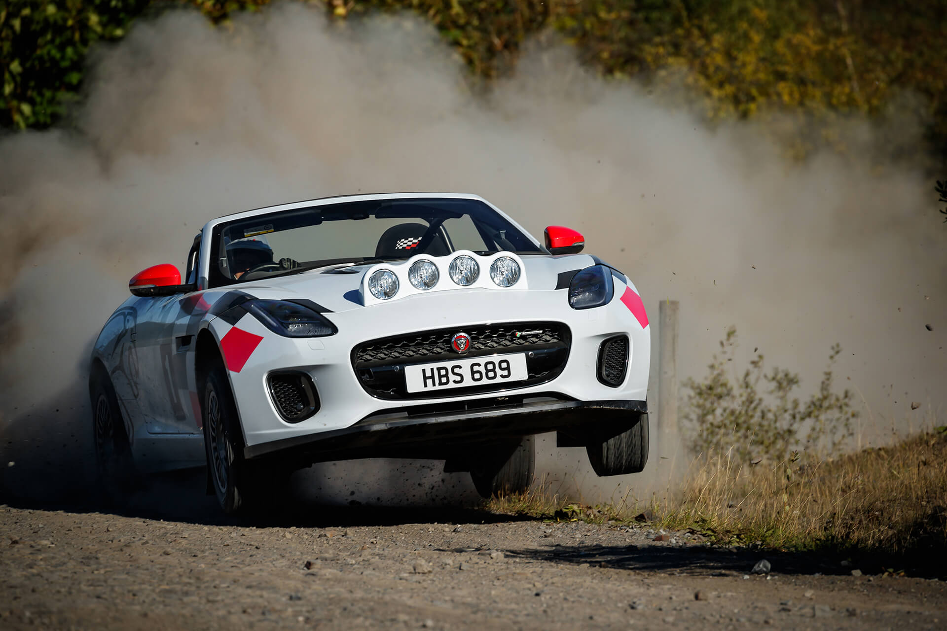 Jaguar F-Type rali