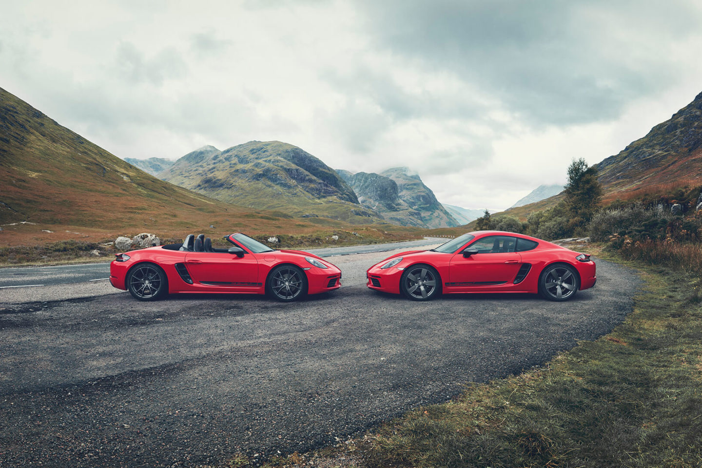 Porsche 718 Boxster T, Porsche 718 Cayman T