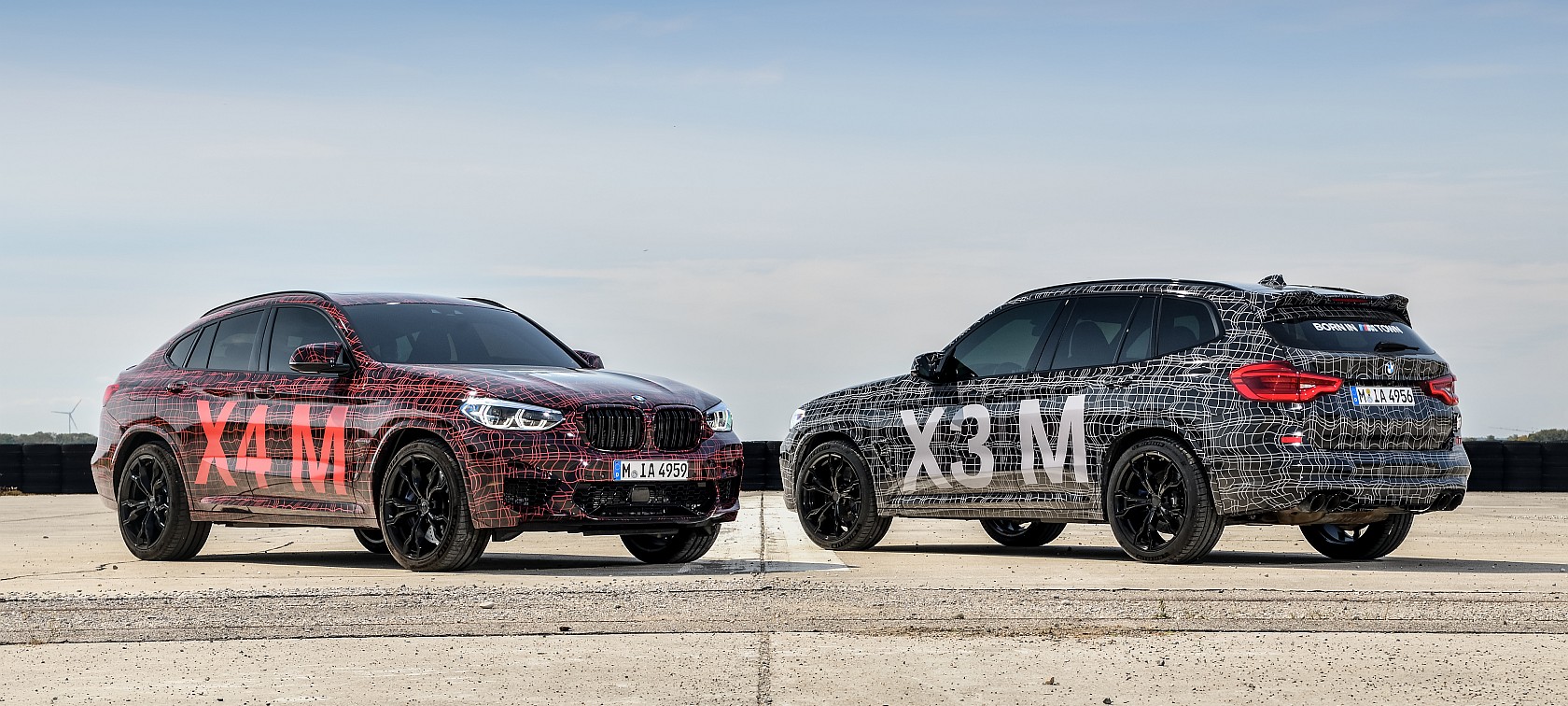 BMW X3M e BMW X4M