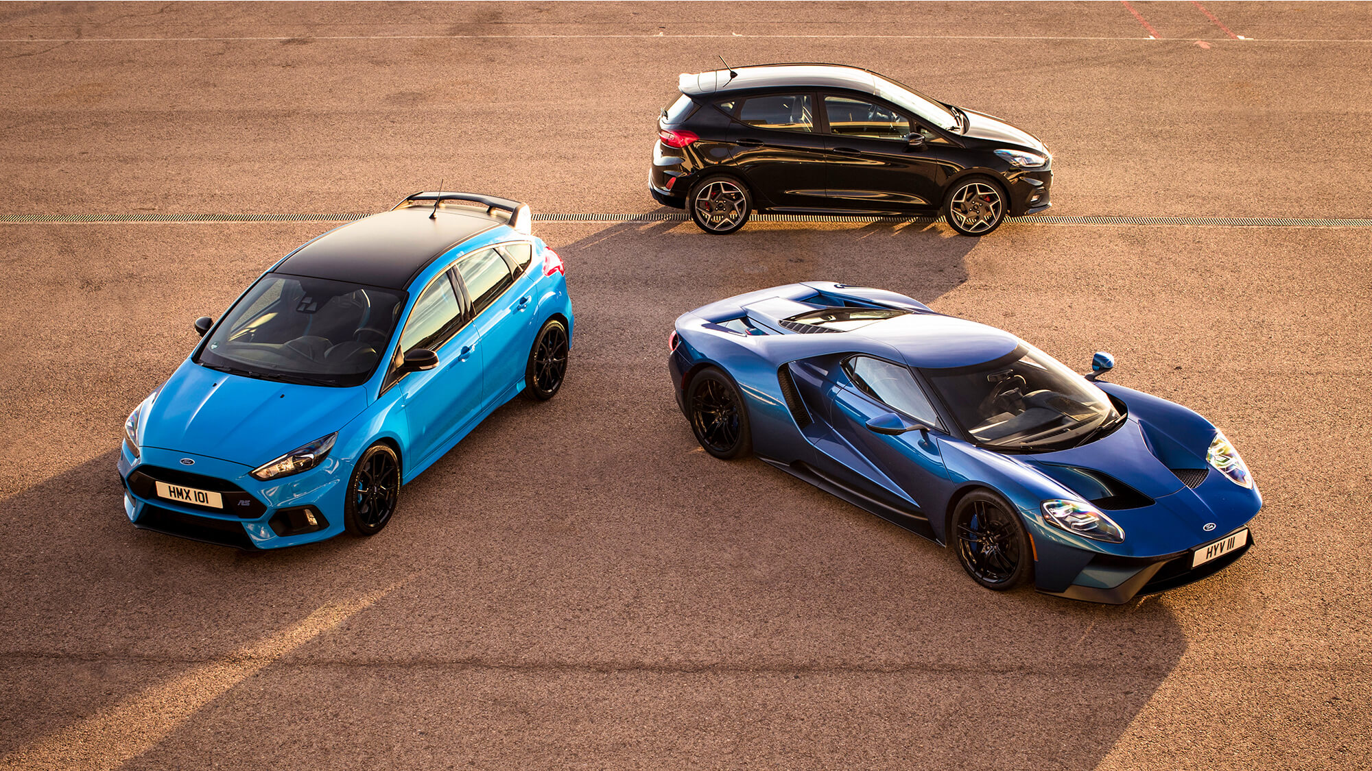 Ford Focus RS, Ford Fiesta ST, Ford GT