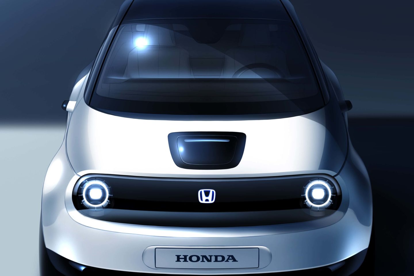Honda protótipo elétrico teaser