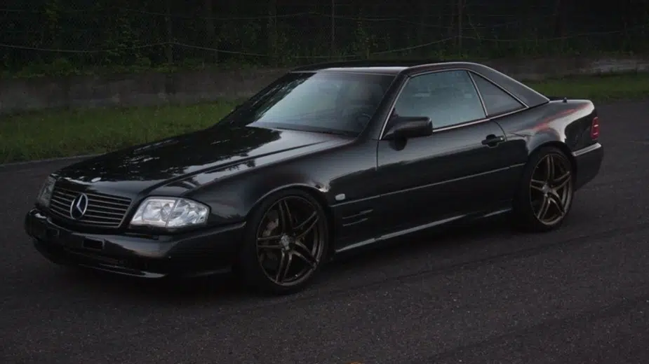 Mercedes-Benz 500SL com motor 2JZ-GTE