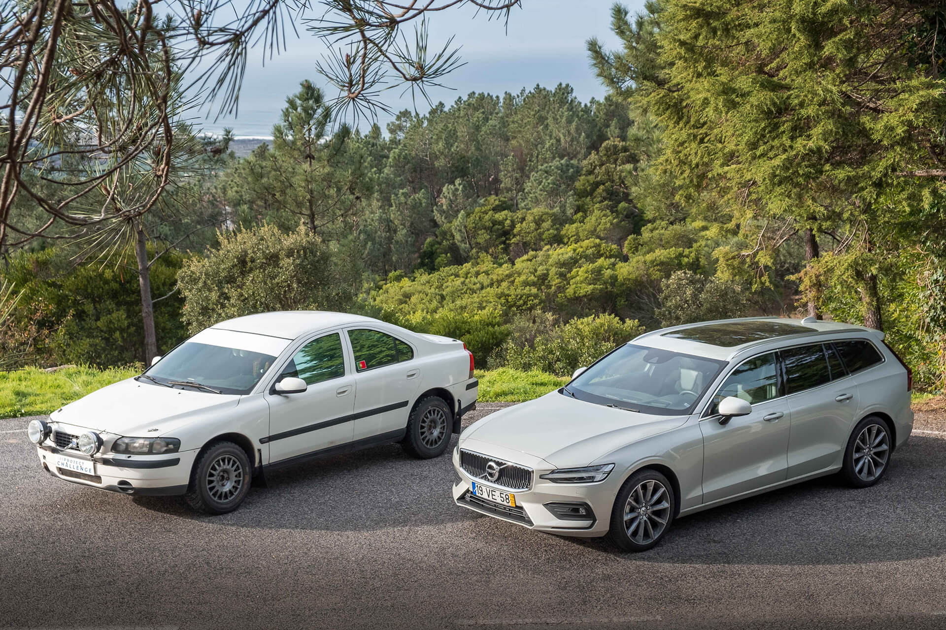 Volvo S60 RECCE e Volvo V60