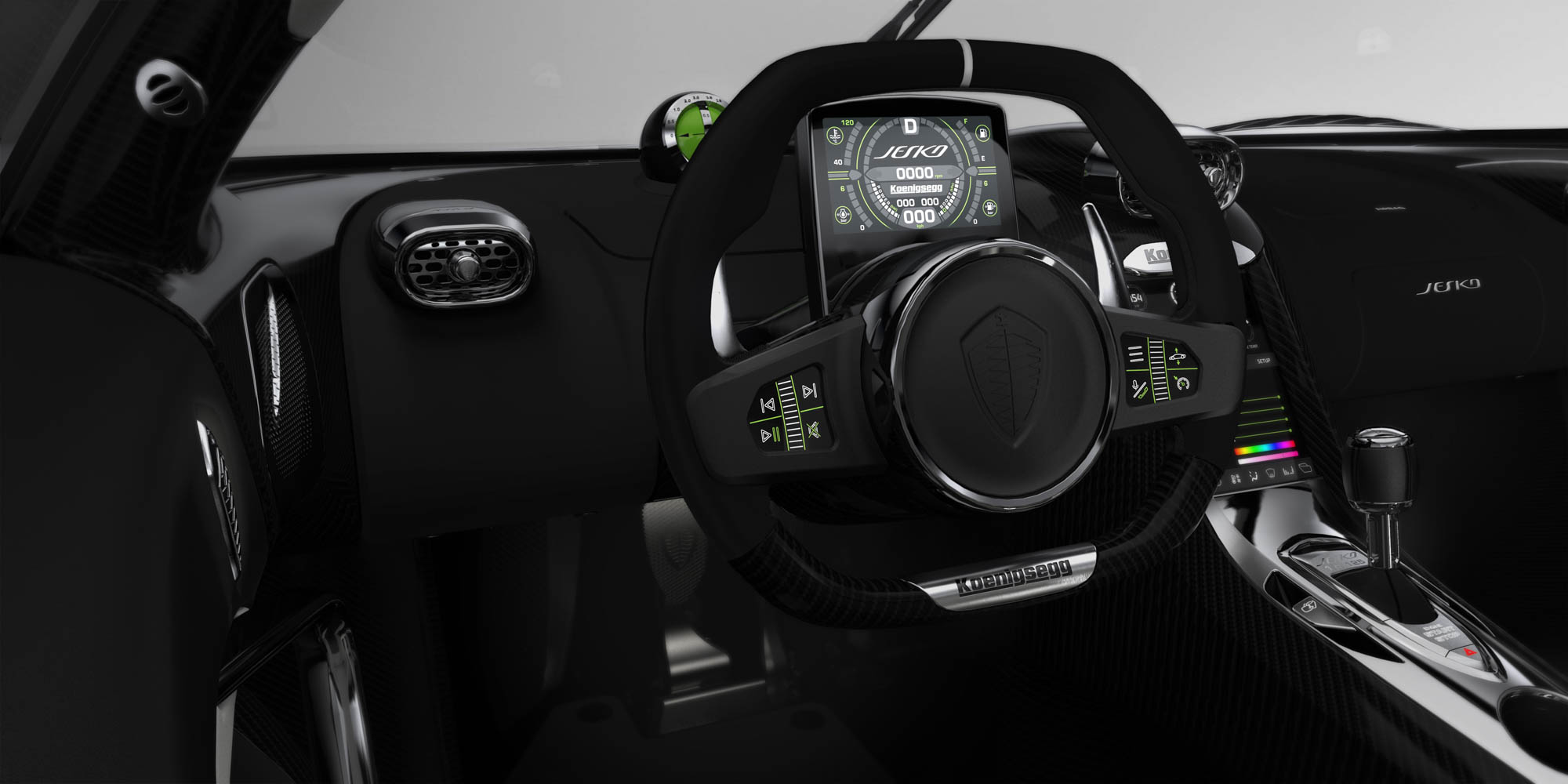 Koenigsegg Jesko interior