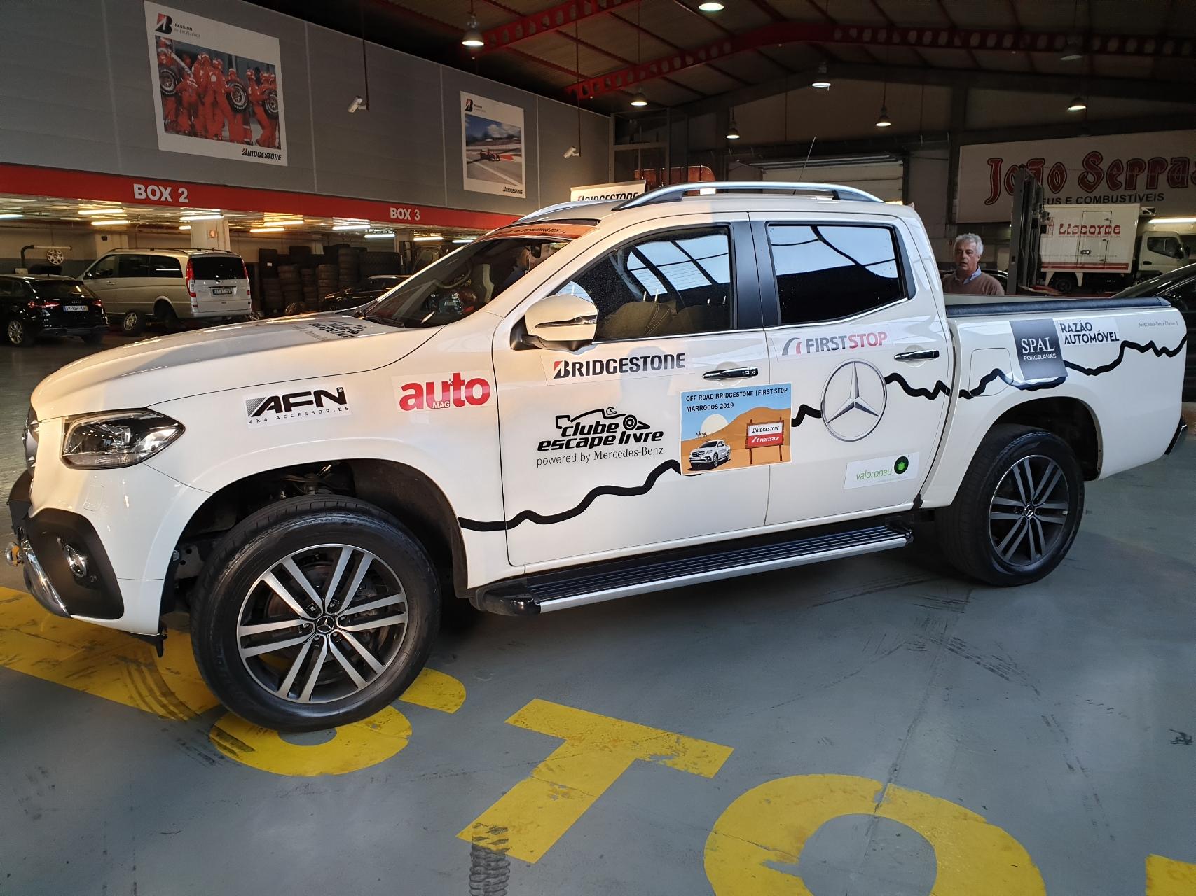 Off Road Bridgestone/First Stop Marrocos, Mercedes-Benz Classe X