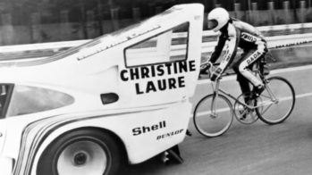 Porsche 935 e Jean-Claude Rude na tentativa de bater recorde de velocidade