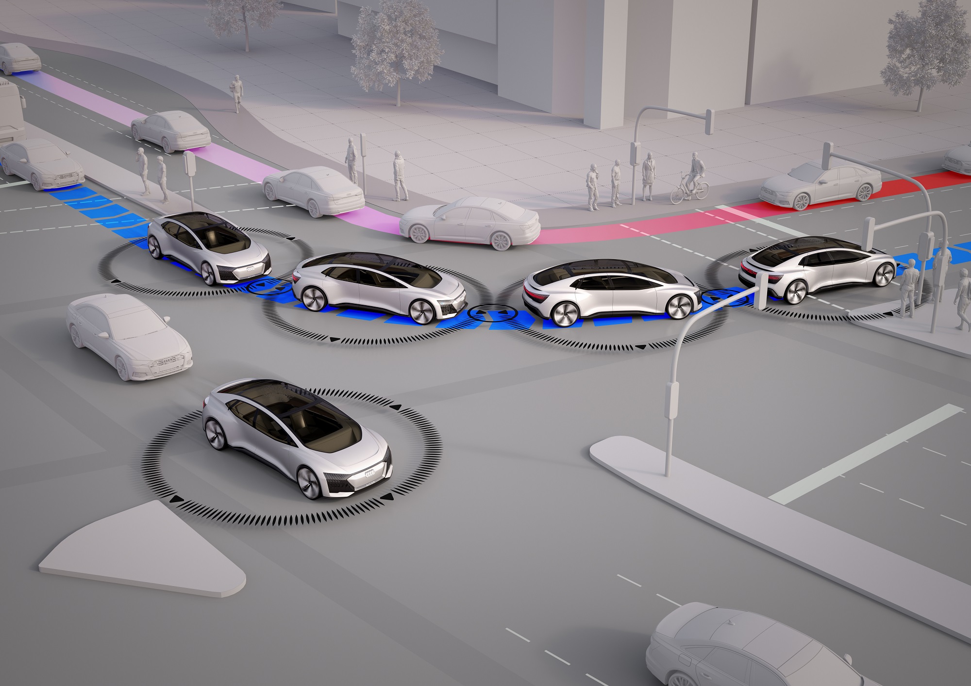Audi futuro carros conetados