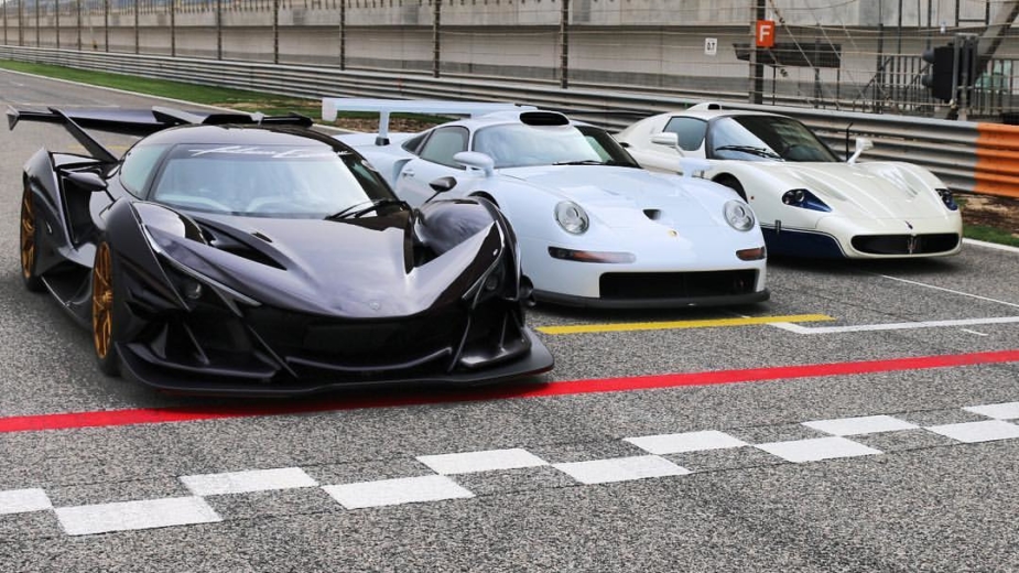 apollo intensa emozione, porsche 911 gt1, maserati mc12