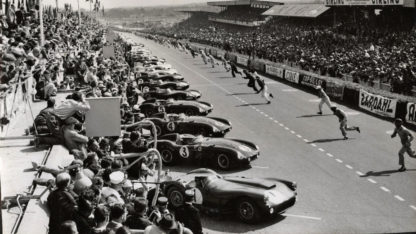 Arranque 24 Horas de Le Mans 1955
