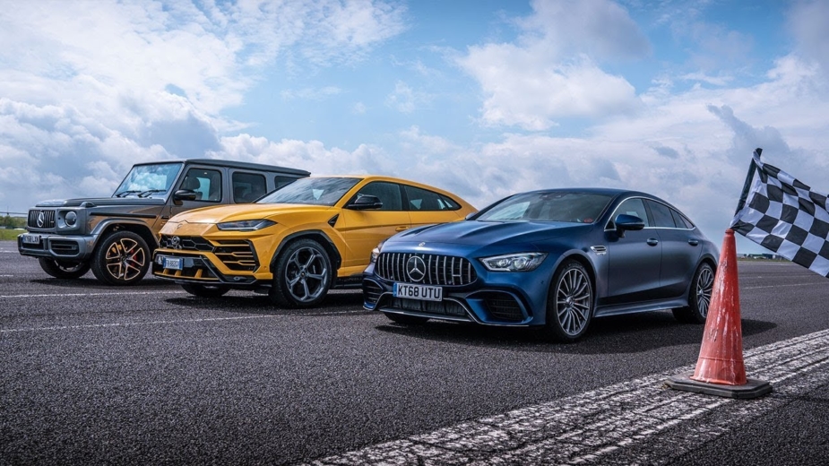 Mercedes-AMG GT 63 S, Mercedes-AMG G 63, Lamborghini Urus