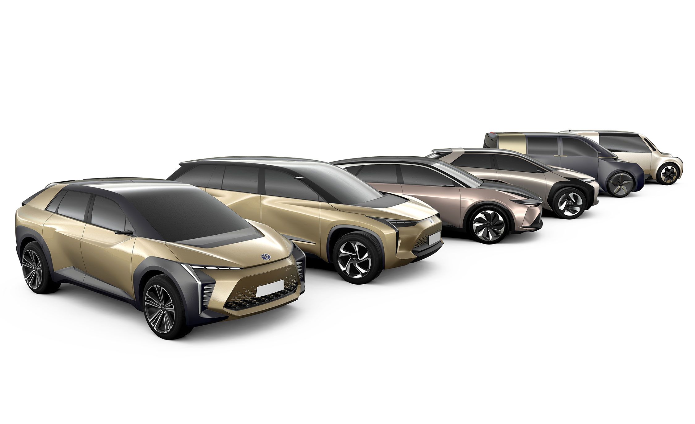 Toyota e-TNGA concepts