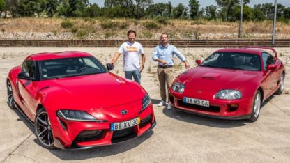 Toyota GR Supra vs Toyota Supra A80