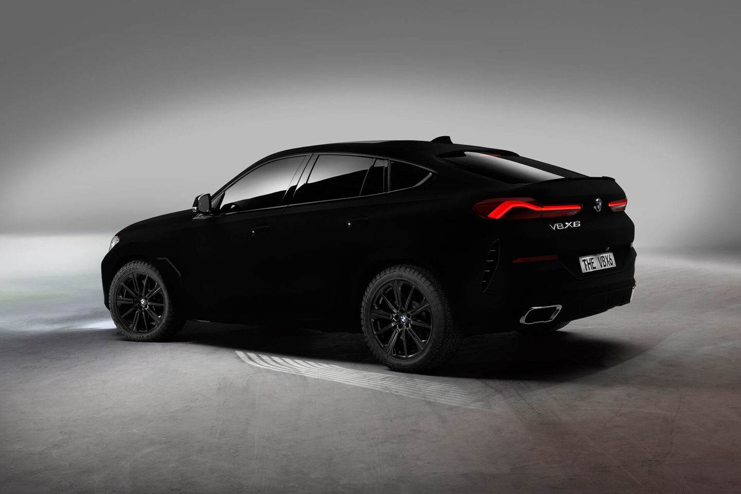 BMW X6 Vantablack