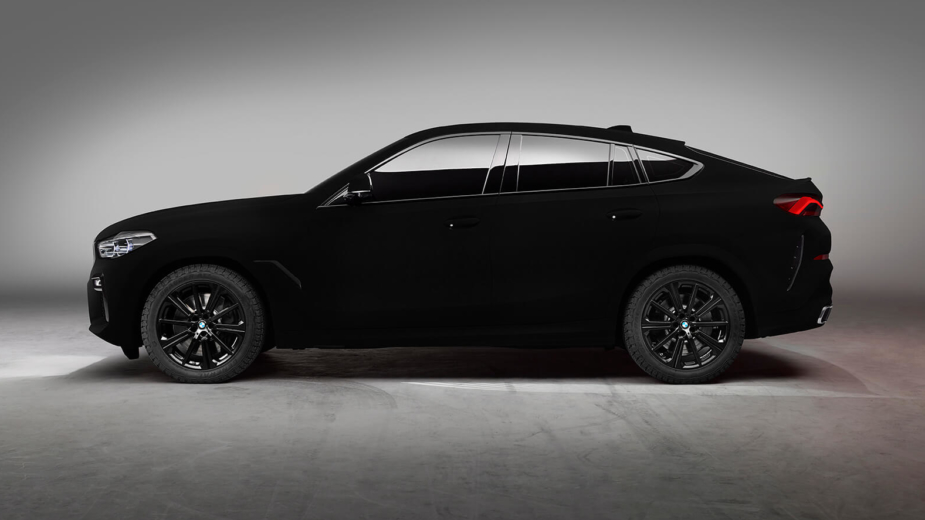 BMW X6 Vantablack