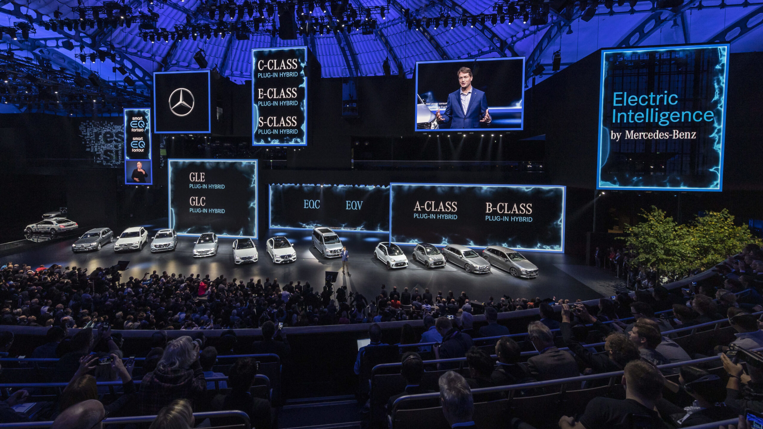 Mercedes-Benz, conferência imprensa Frankfurt 2019