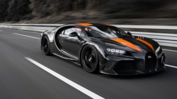 Bugatti Chiron, 490 km/h