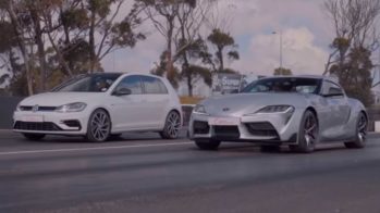 Toyota GR Supra vs Volkswagen Golf R