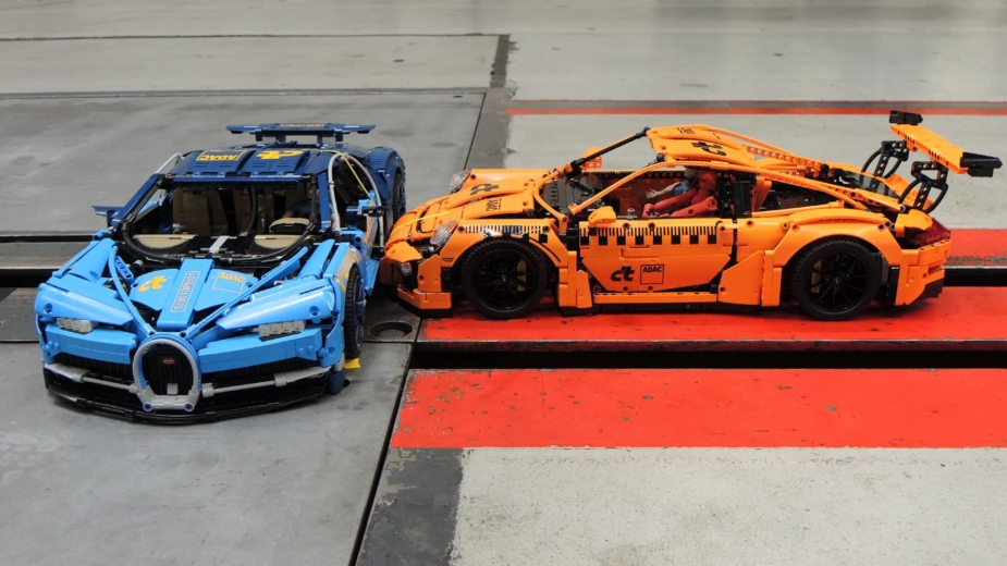 ADAC crash-test Porsche 911 GT3 RS e Bugatti Chiron