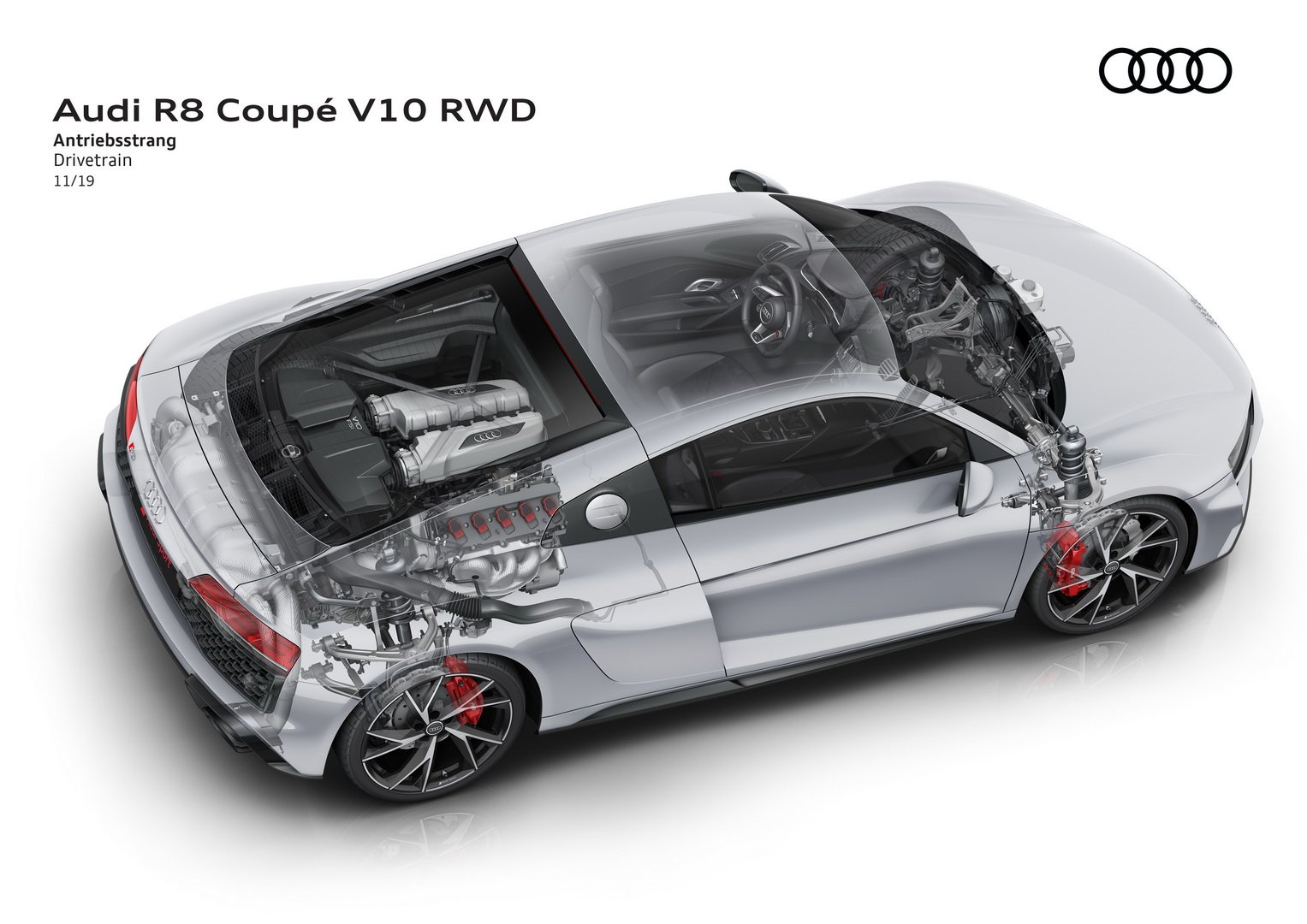 Audi R8 V10 RWD, 2020