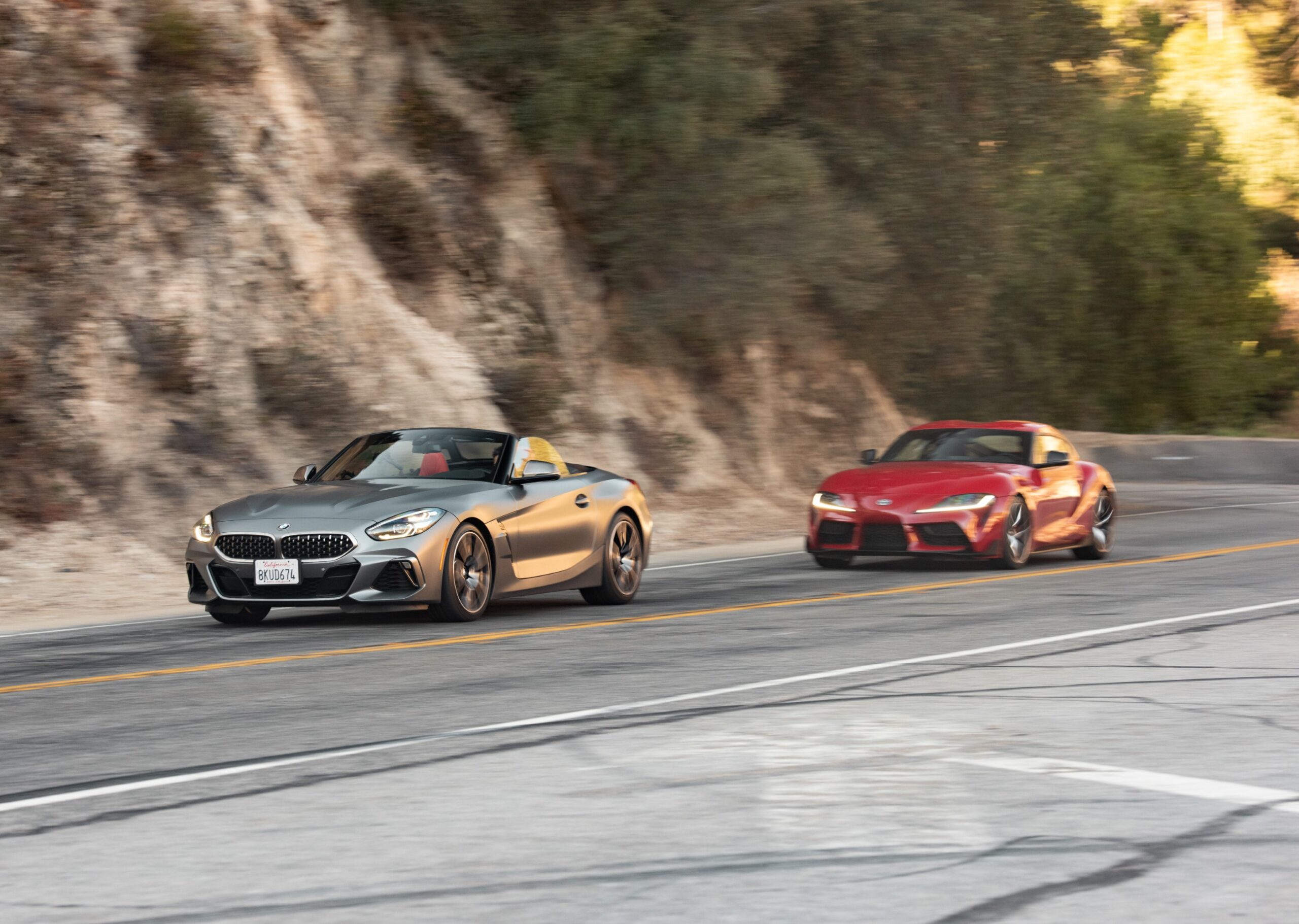 Toyota GR Supra BMW Z4 M40i