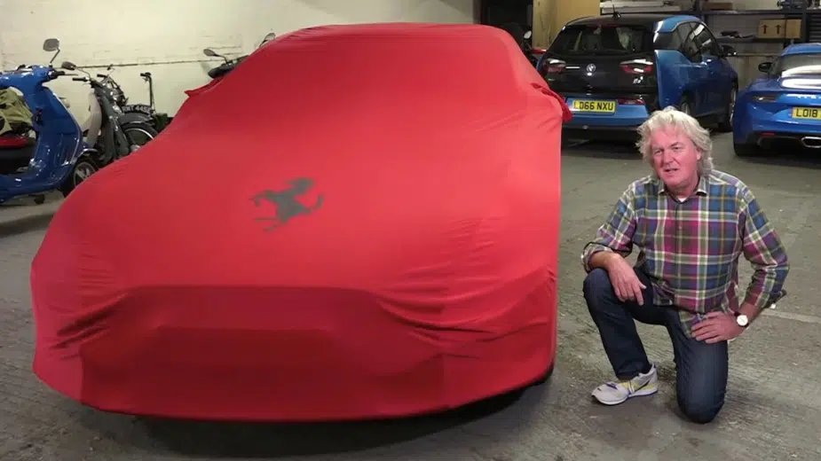 James May novo carro