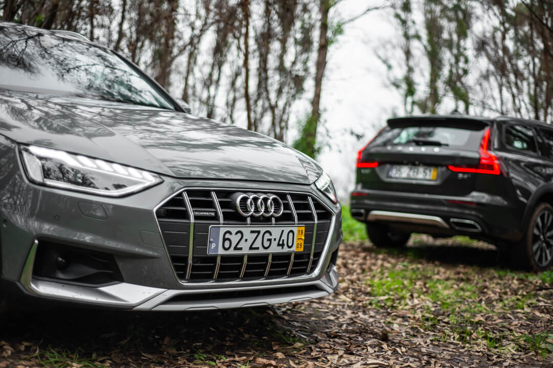 Audi A4 Allroad 40 TDI vs Volvo V60 Cross Country D4 190