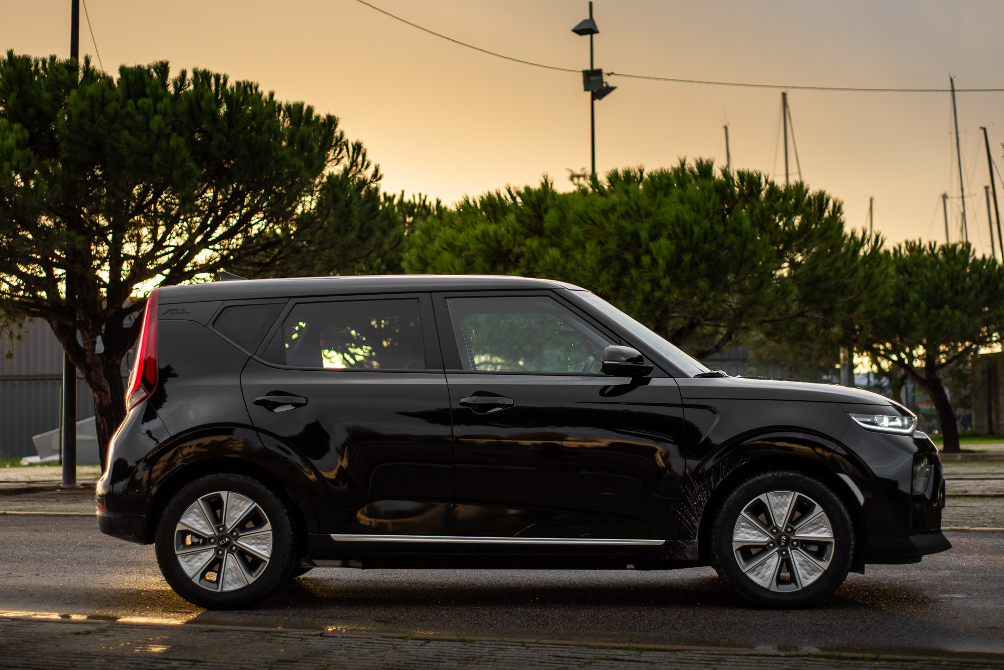 Kia e-Soul, vista lateral