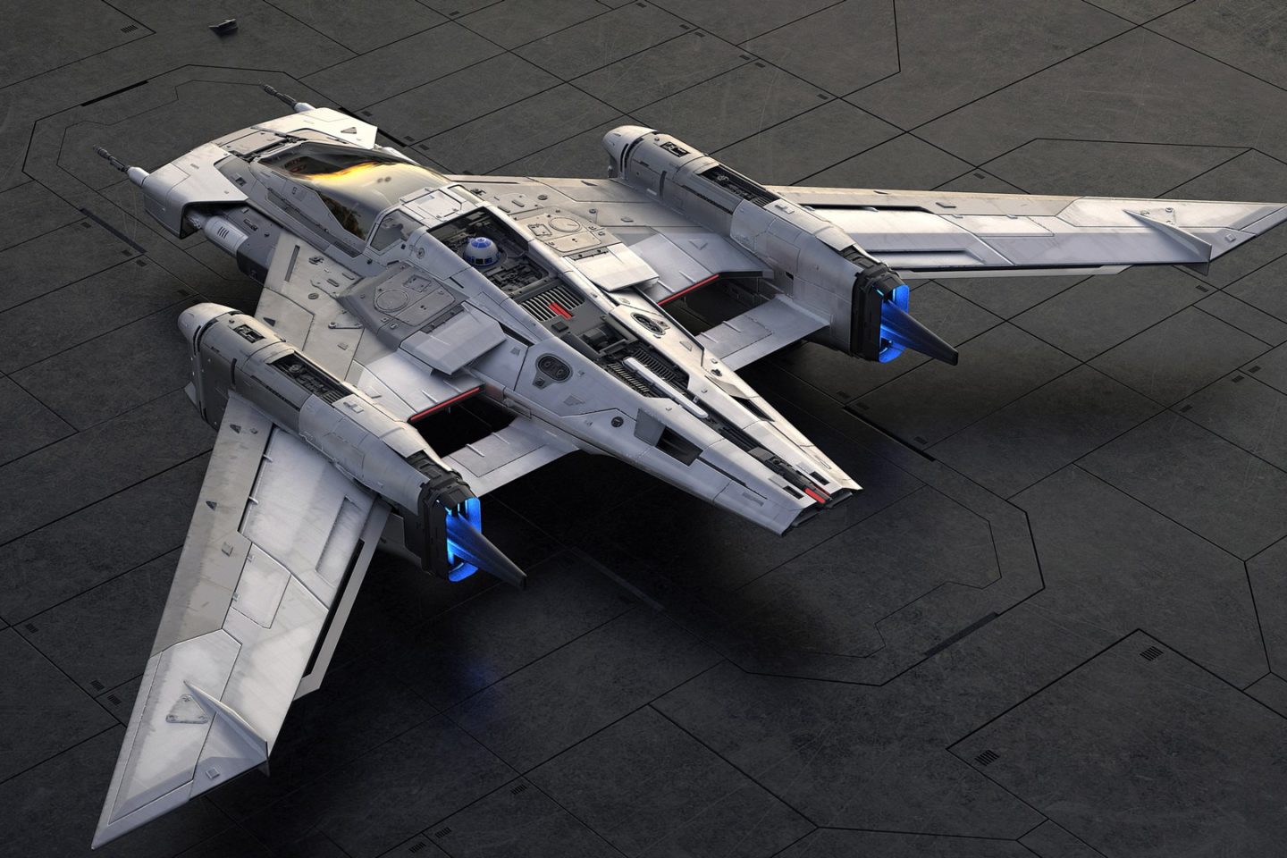 Porsche Tri-Wing S-91 x Pegasus Starfighter